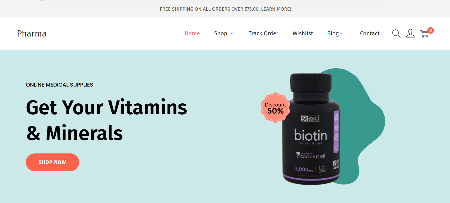 E-commerce website